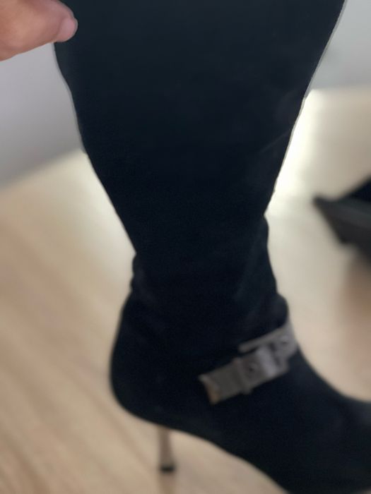 Botas pretas camurça Aldo