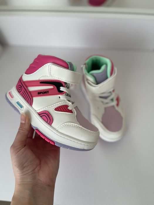 Хайтопи на весну, чобітки на дівчинку 21-30рр