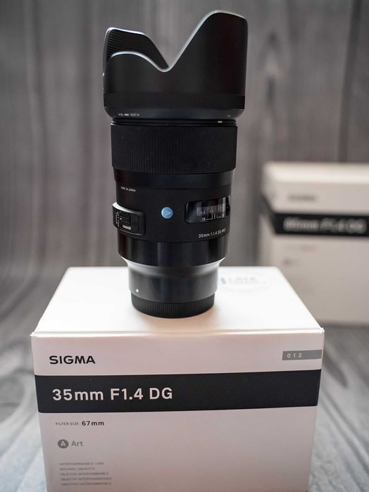 Nowy obiektyw Sigma ART f 1,4 35 mm do sony E