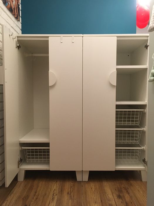 Ikea Smastad 2x szafa h:123cm z akcesoriami