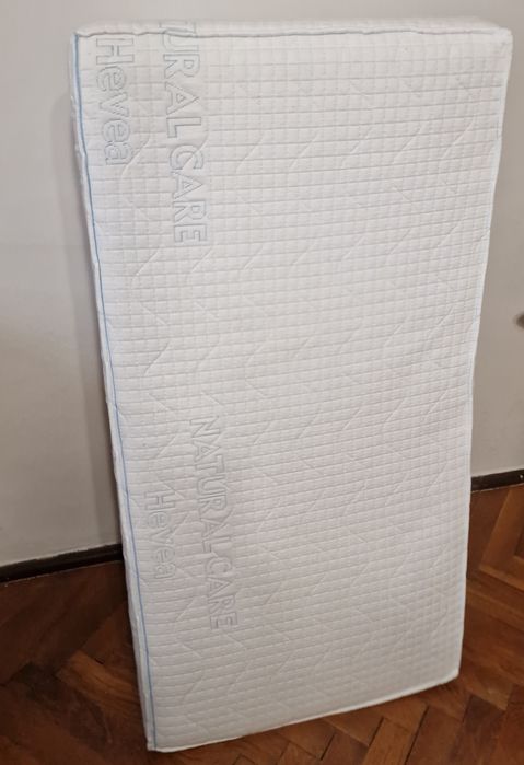 Kiddio Łóżeczko kojec turystyczne składane  2 materace Hevea