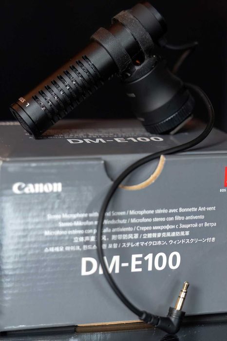 Canon DM-E100 mikrofon stereofoniczny pojemnościowy