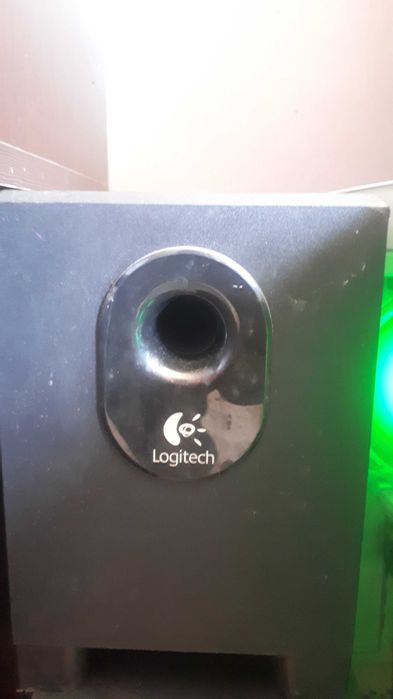 Głośniki komputerowe 2.1 Logitech X-210 | Sprawne, ładny bas
