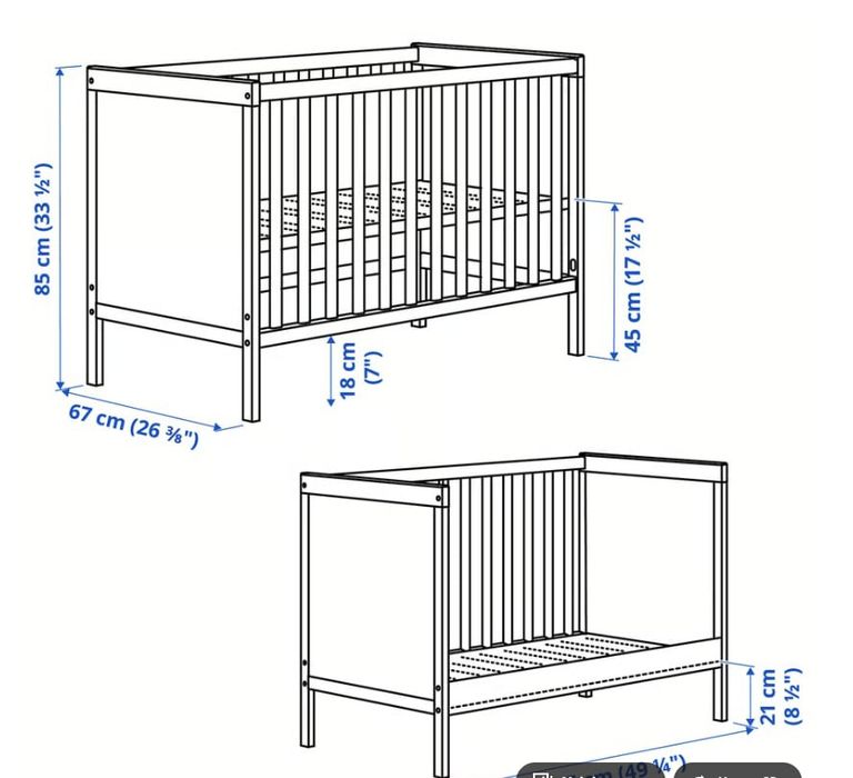 Berço Sundvik em muito bom estado