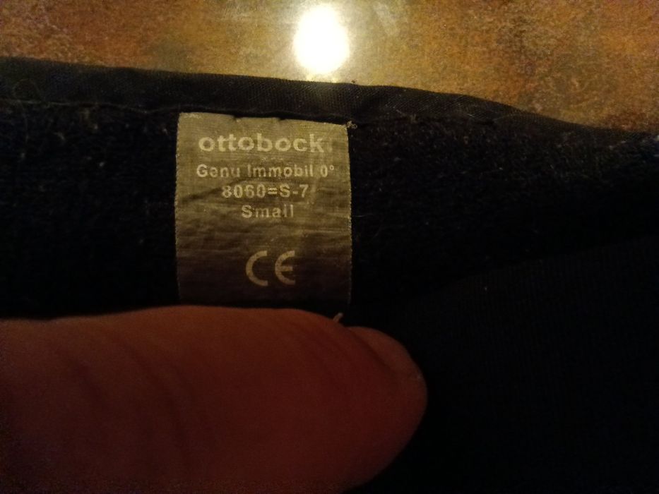 Ортез на колінний суглоб, замість гіпсу, бондаж. Німецька якість