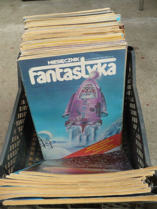 MIESIĘCZNIK FANTASTYKA, 65 Egzemplarzy, Pierwsze Wydania Lata 83-88 !!
