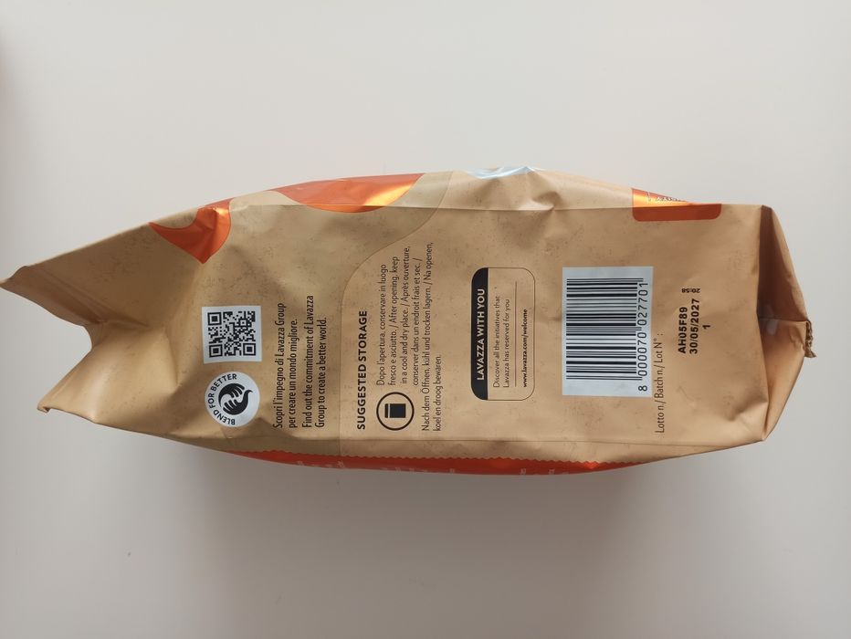 kawa ziarnista lavazza caffe crema 1kg