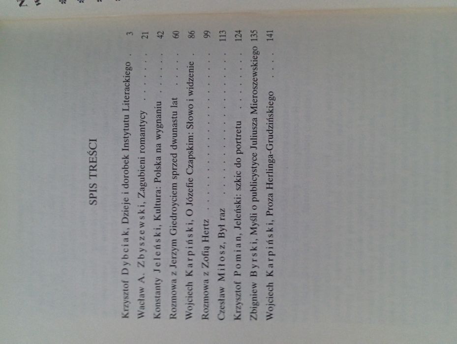 Zostało tylko słowo. Wybór tekstów o "Kulturze" Paryskiej