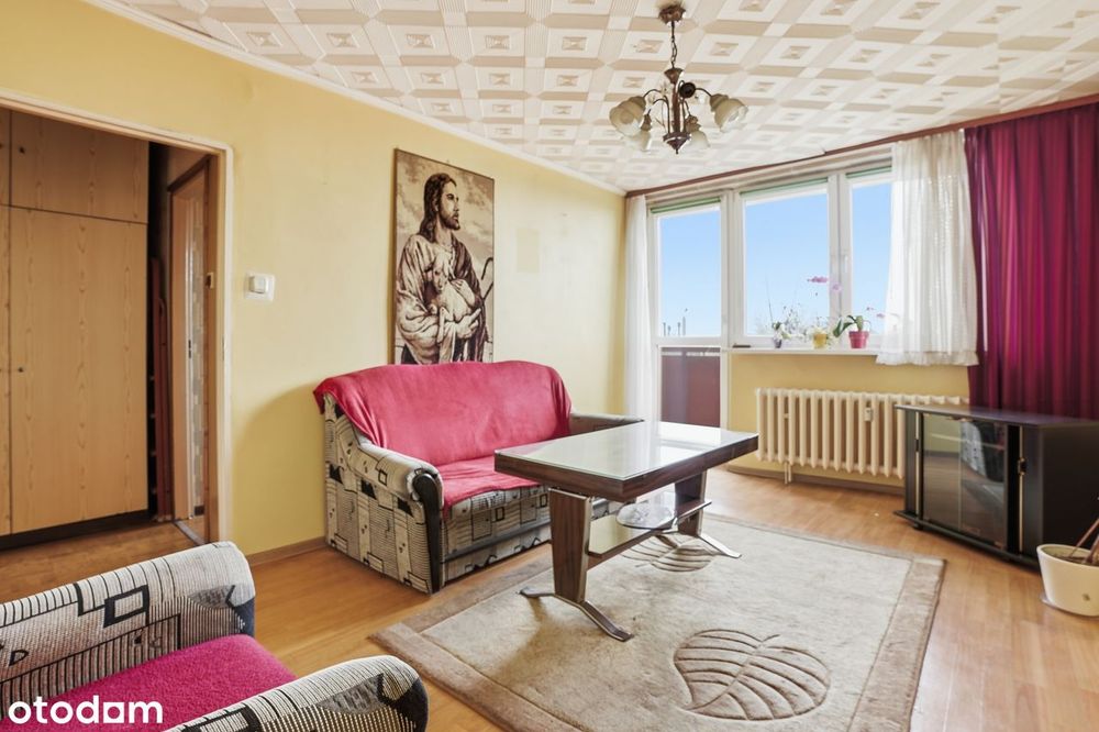 3-pokojowe mieszkanie z dużym balkonem | 51 m² | Bytom Szombierki