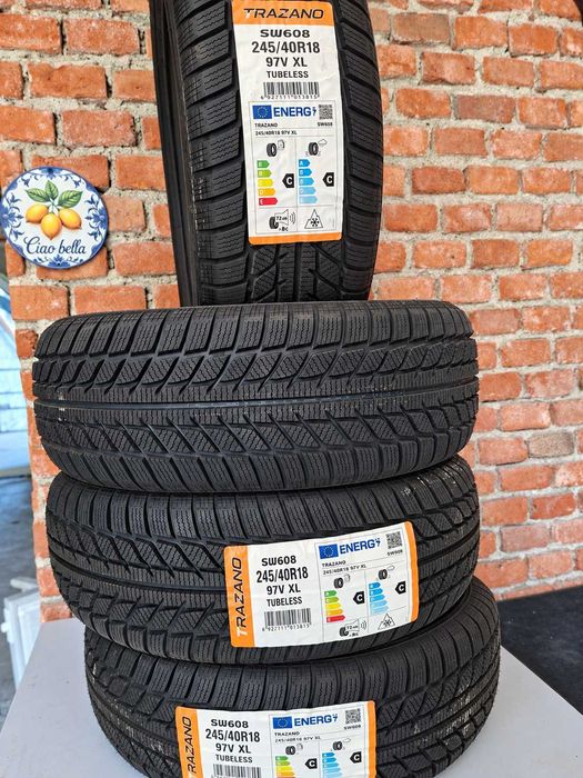 4x nowa Opona zimowa Trazano SW608 245/40R18 97V XL rant ochronny 2023rok Żarnówka