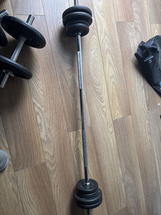 Sztanga+ Hantle+40kg obciazenia