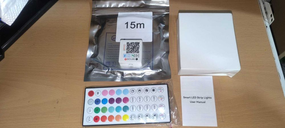 Fita de Leds RGBW + Music Sync 15 Mts