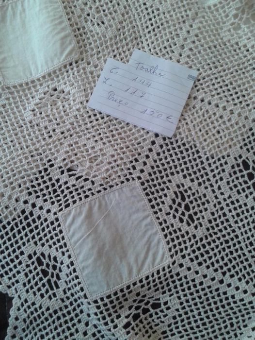 toalha Em renda nova