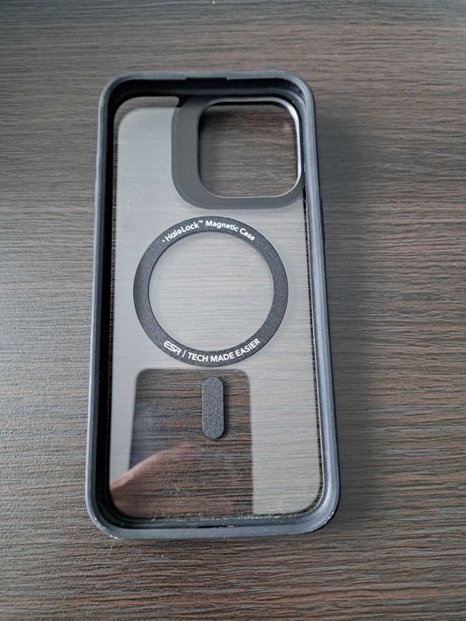 Etui ESR HaloLock MagSafe do iPhone 15 Pro Przezroczysty