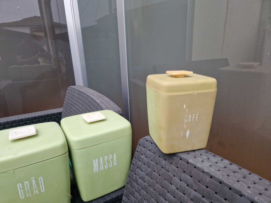 Caixas antigas para arroz massas etc