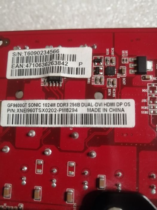 GeForce 9600 GT  DDR3 HDMI