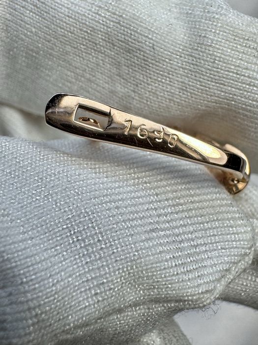 Зрлоті сережки  з діамантами