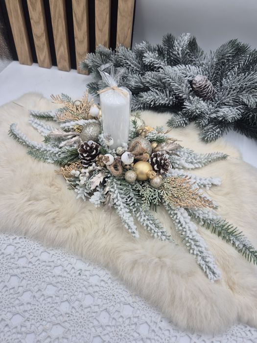 Stroik świąteczny na Boże Narodzenie