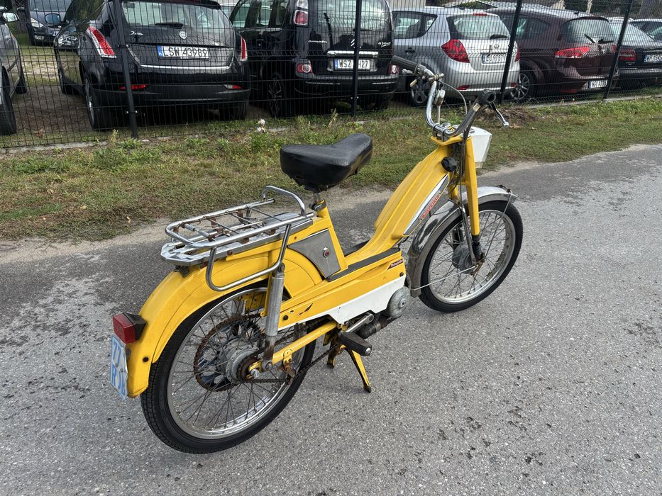 Motobécane Mobylette 1974 – oryginał – sprawny – tabliczka znamionowa