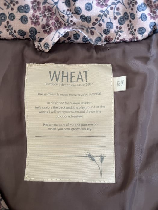 Płaszczyk zimowy, kurtka zimowa WHEAT dla dziewczynki, rozmiar 140