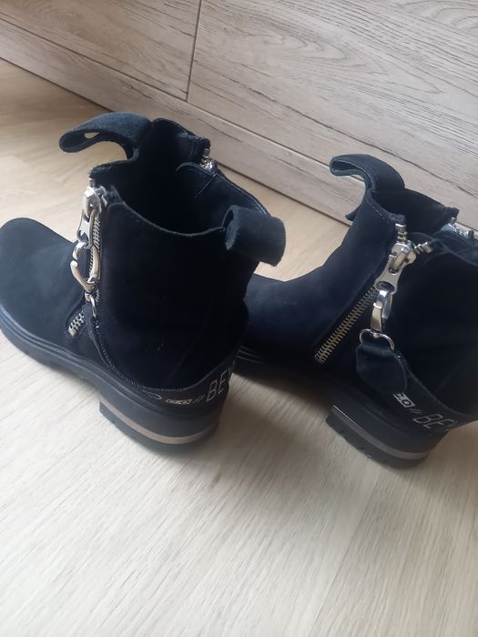 Buty Beyco super trzewiki ze skóry