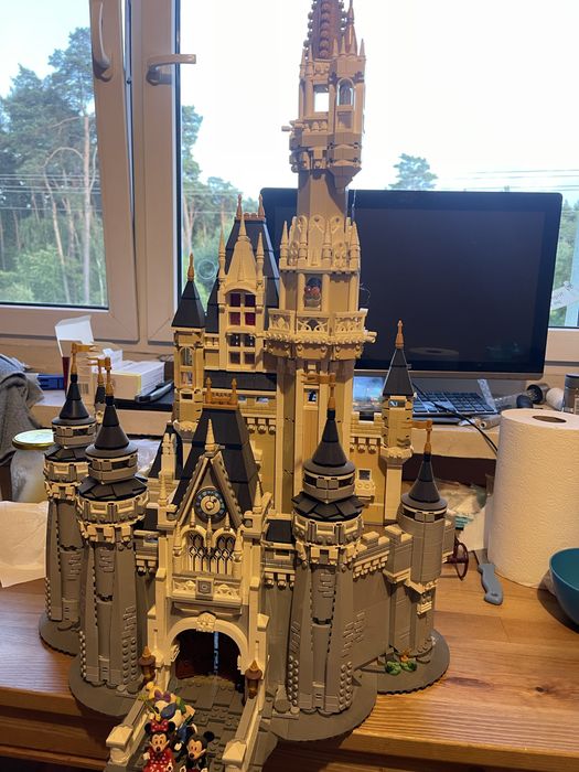 Zestaw klocków zamek Disney jak Le.go