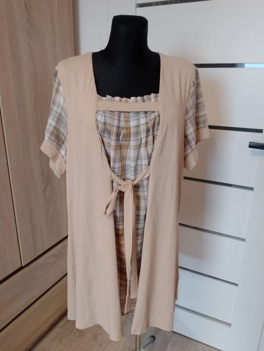 Nowa bluzka tunika damska 50/52