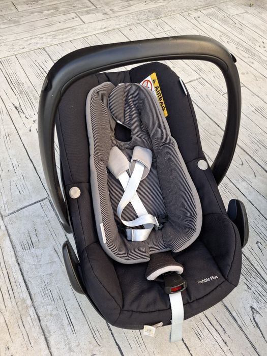 Conjunto carrinho bebeconfort, ovo pebble plus e base isofix 3 apoios