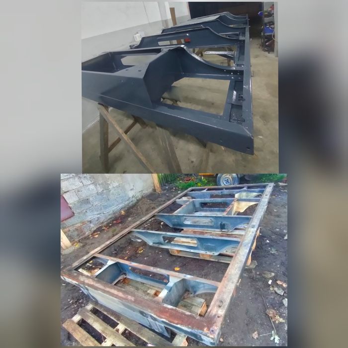 Piaskowanie gabarytów