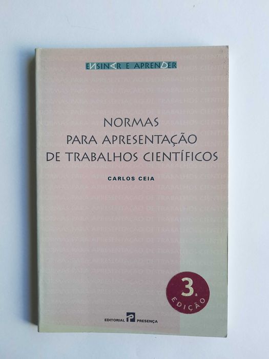 Normas para Apresentação de Trabalhos Científicos