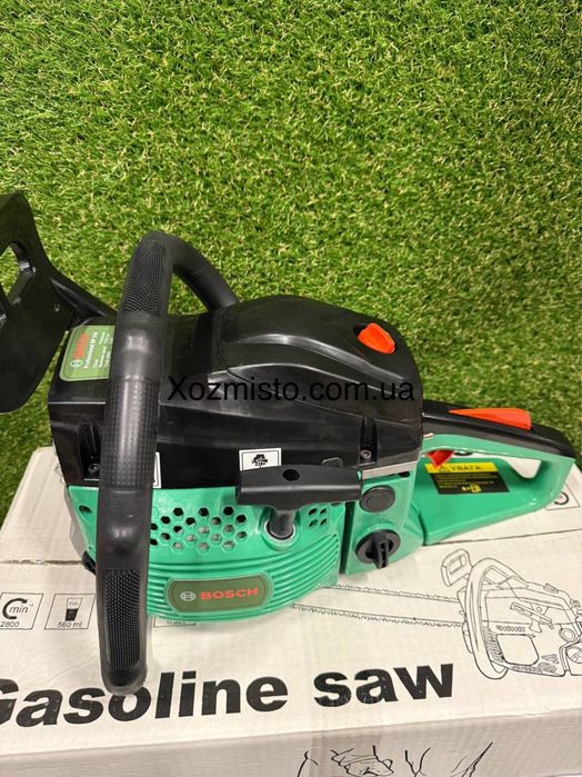 Бензопила Boschh BP 210 (шина 45 см, 6.3 кВт)  у подарунок 2 вида масл