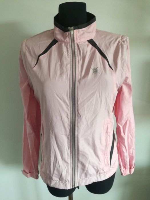 Kurtka kamizelka do biegania na rower wiosenna przejściowa Crane 36 38