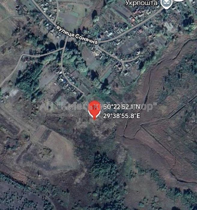 Продам ділянку 1.1 га під забудову. Рожів, Бучанський район