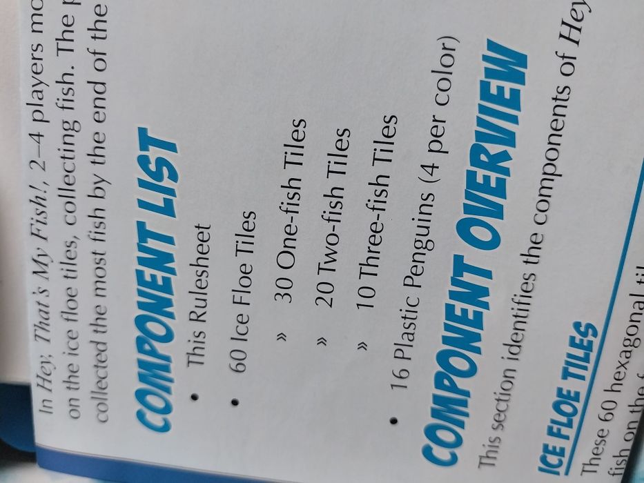 Хей, це моя риба! Настільна гра.