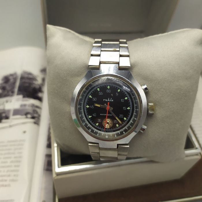 Zegarek ruhla nurek driver mechaniczny