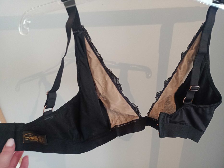 Biustonosz braletka Scantilly INDULGENCE BLACK rozm. L