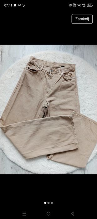 Spodnie szerokie nogawki 27