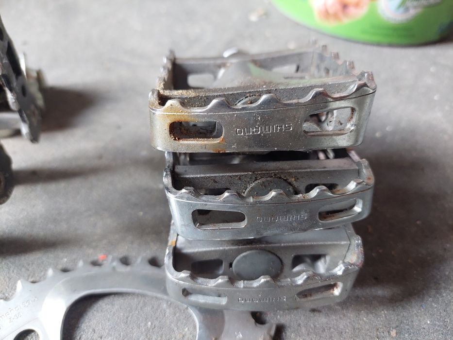 Zębatki shimano sg-x pedały vp components Shimano SPD PD-M324 Nowe