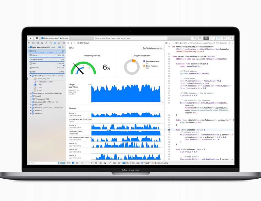 Laptop Macbook Pro 13 i7 16 gb 256 ssd Star Grey B-