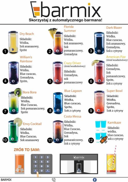 automatyczny barman- barmix Płock