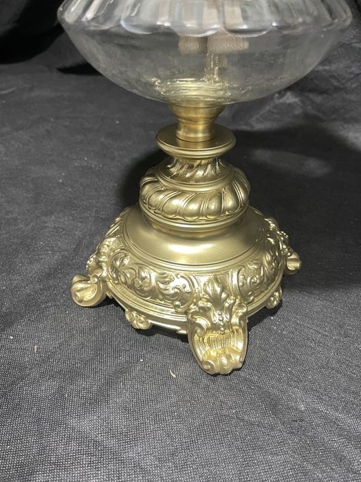 Керосиновая лампа антикварная