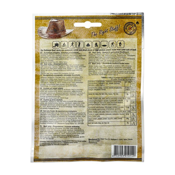 Wołowina Beef Jerky Teriyaki 25 g (838-003)