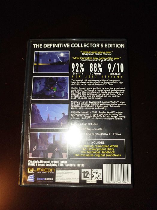 Another World 15th Anniversary Edition PC CD-ROM64586001861505121