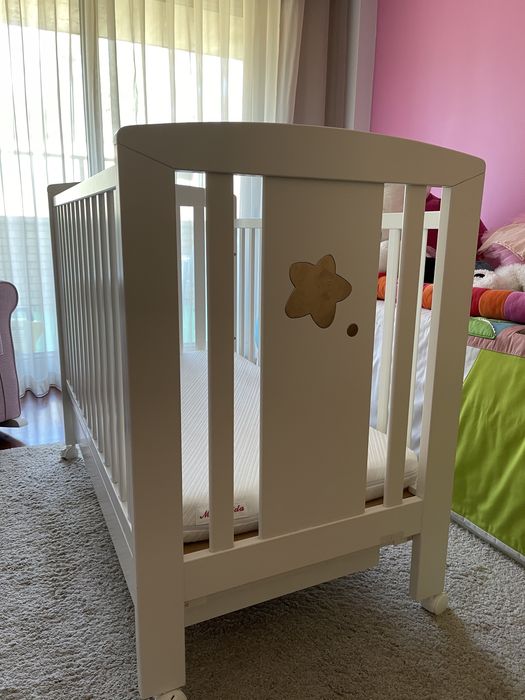 Berço Bebé Marca Trama Novo