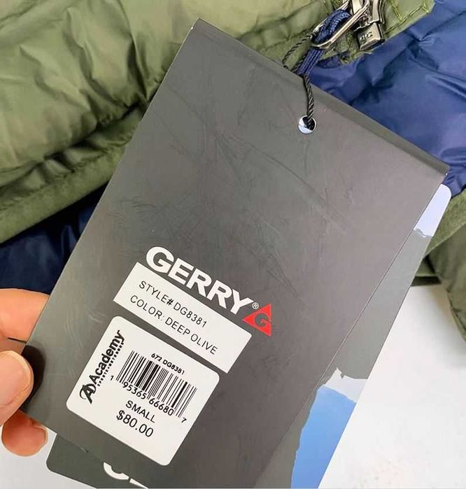 Чоловіча туристична тепла куртка пуховик Gerry