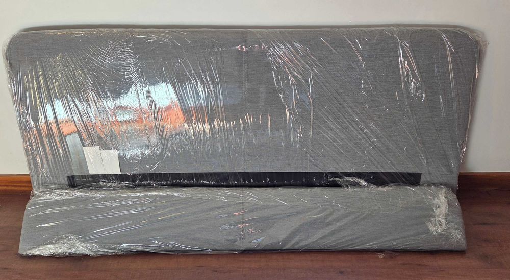 Estrutura de cama de casal SLATTUM (IKEA) - praticamente como nova