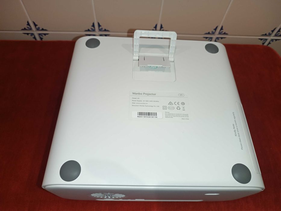 Projetor Wanbo x5 LCD 1080 P 1100 ANSI=33000 lúmens