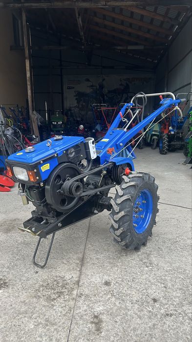 Мотоблок Зубр 8 з фрезою, Найкраща ціна, Безкоштовна доставка,Гарантія