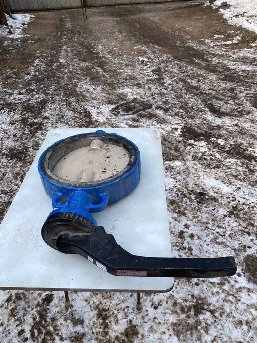 Меж фланцевый дисковый поворотный затвор (задвижка баттерфляй)