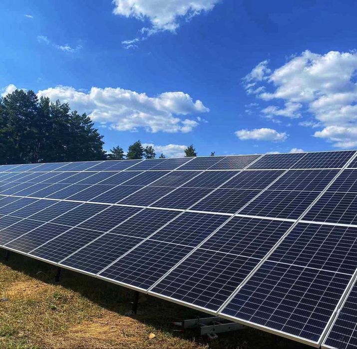 Встановлення сонячних панелей Монтаж СЕС сонячна електростанція